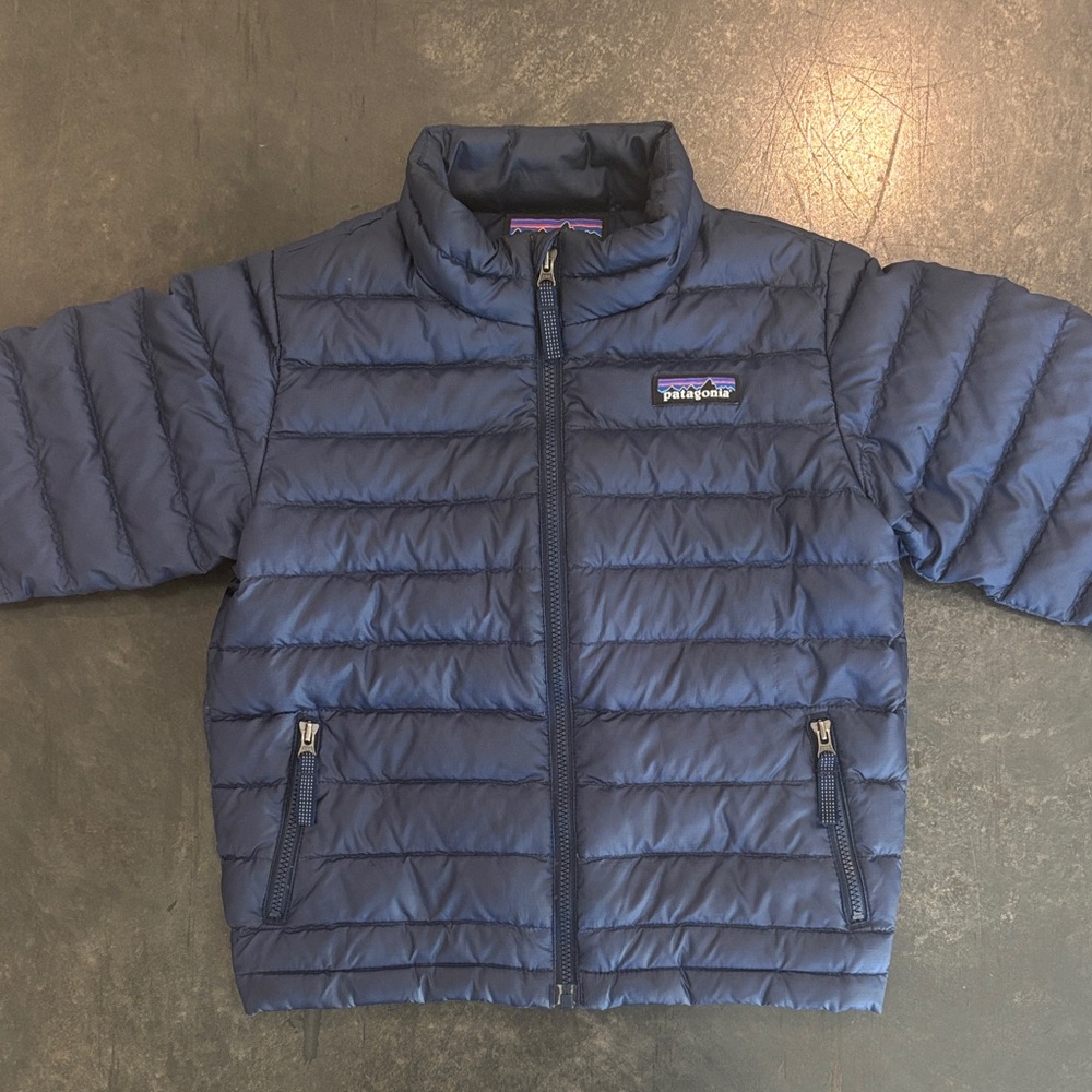 Patagonia Kids Navy Puffer Jacket
